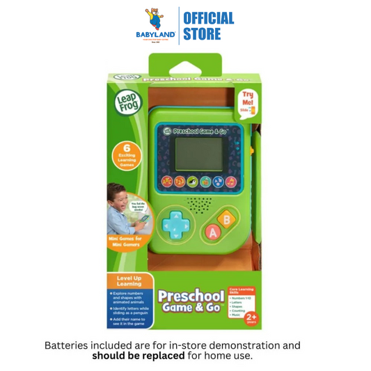 LeapFrog Preschool Game & Go - Handheld Gameboy (2Y+)