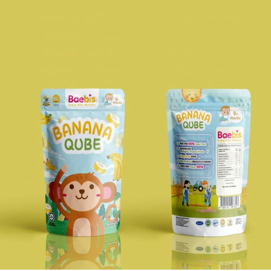 Baebis 100% Natural Fruit Qube (9m+)