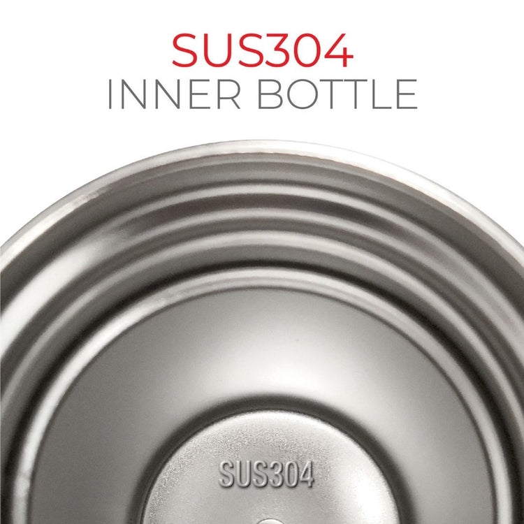 Peacock 500ml Stainless Steel One Touch Bottle