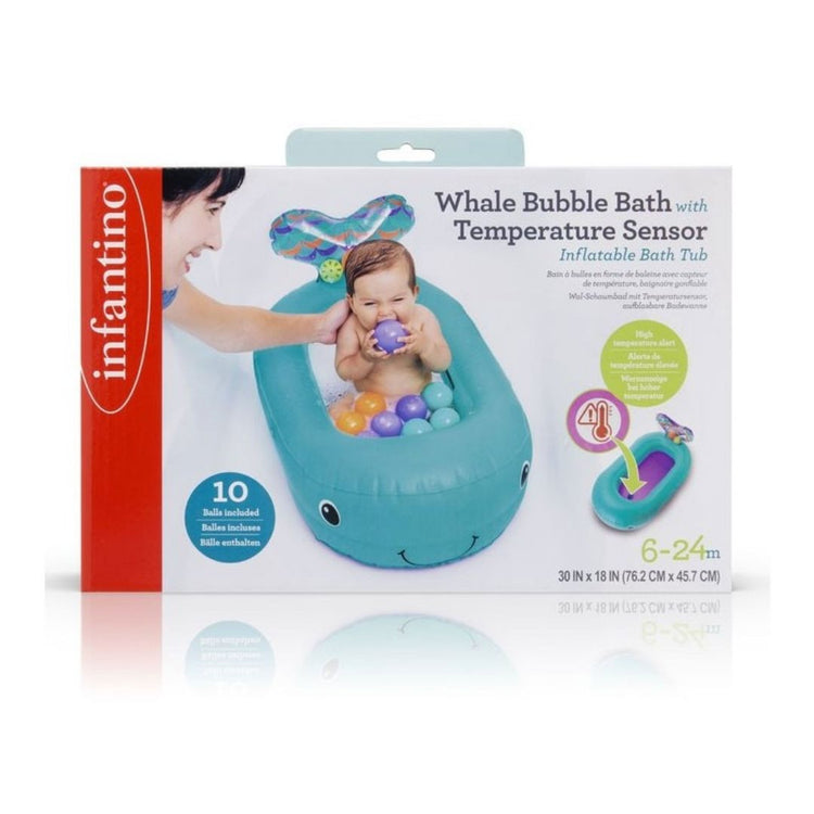 Infantino Whale Bubble Bath W/Temperature Sensor