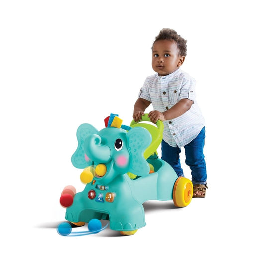 Infantino 3 In 1 Sit, Walk & Ride Elephant Activity Walker