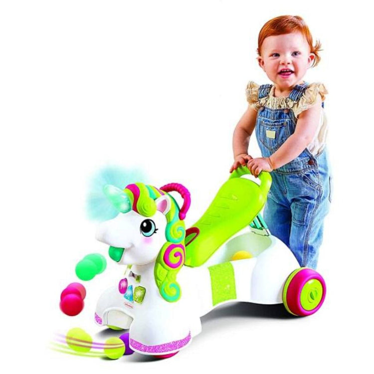 Infantino 3 In 1 Sit, Walk & Ride Unicorn Activity Walker