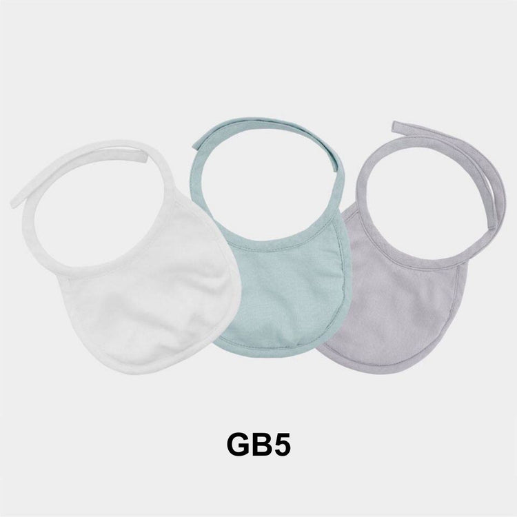 Granny Ben TENCEL™ Muslin Newborn Bib (3pcs)
