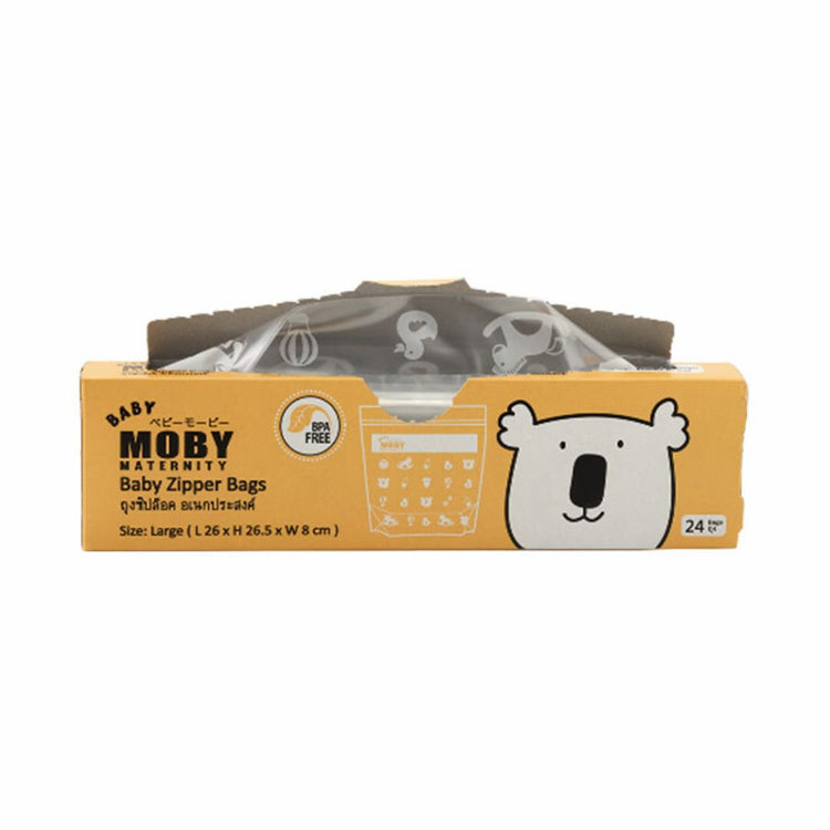 Baby Moby Zipper Bags (24Bags)