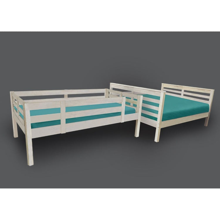 [PRE-ORDER] Snoozeland Huckleberry Super Single over Queen Bunk Bed with Pull Out Single Raising Trundle