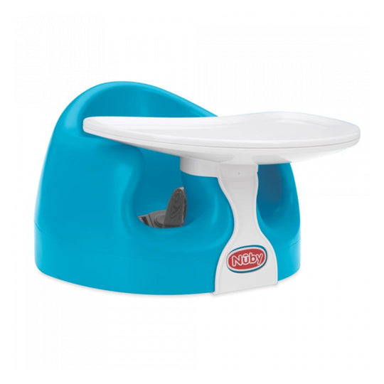 Nuby My Floor Seat with Tray - Blue (4m+)