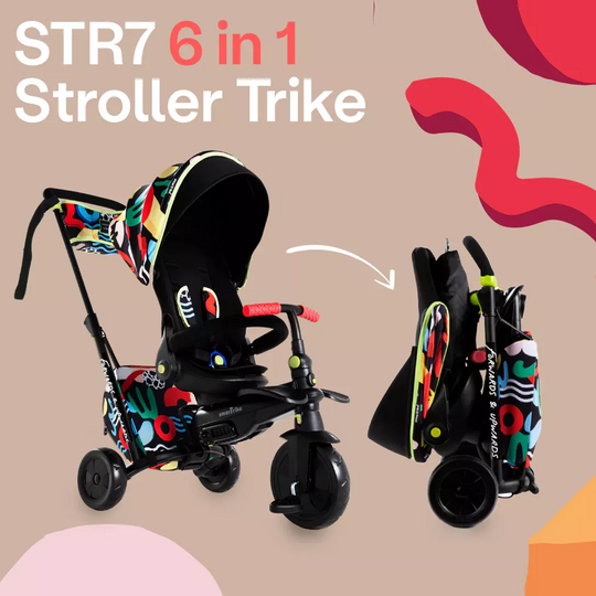 Limited Edition: SmarTrike x Kelly Anna STR7 Stroller Trike (6mths up to approx 3 yrs)