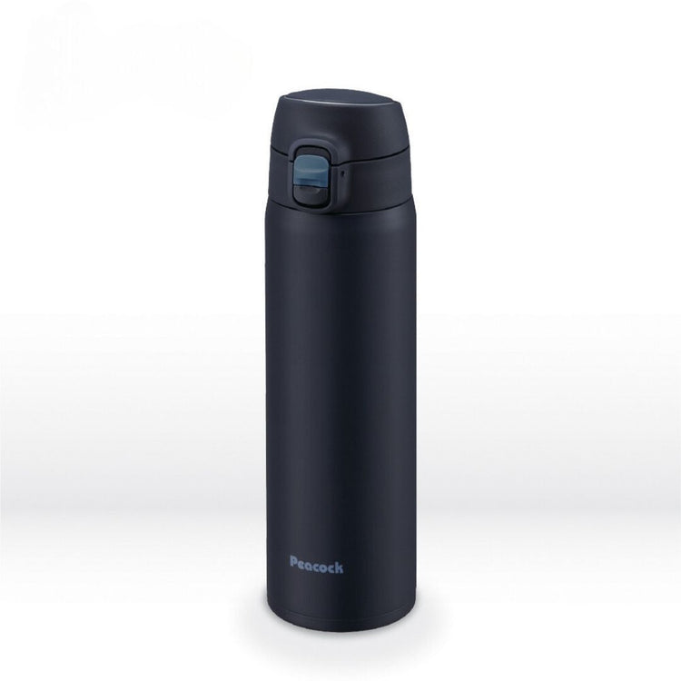 Peacock 550ml Stainless Steel Lightweight One Touch Bottle