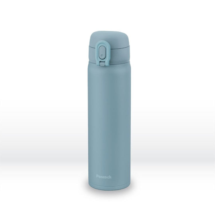 Peacock 500ml Stainless Steel One Touch Bottle
