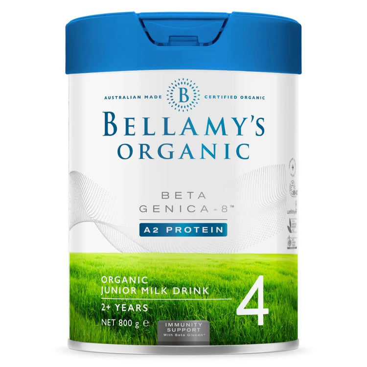 Bellamy's Organic Beta Genica-8 Step 4 Junior Milk Drink 800g (24 months+)