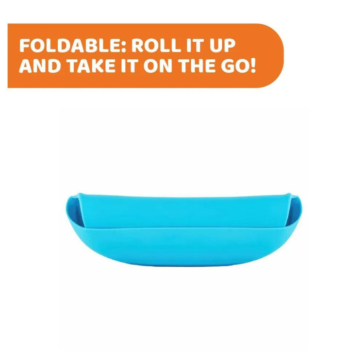 Chicco Easy Roll Silicone Bib With Crumble Catcher (6m+)