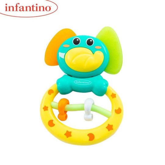 Infantino Rattle & Teether Elephant