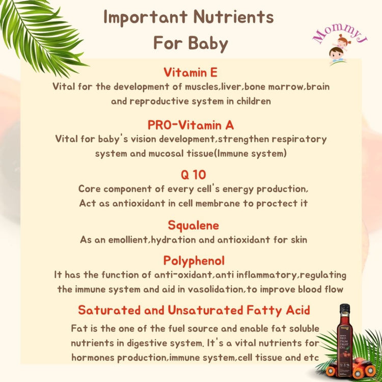 MommyJ Premium Red Palm Fruit Oil 250ml