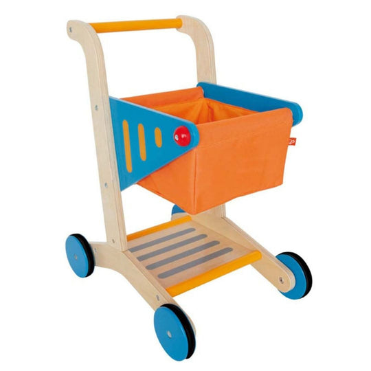 Hape Kid's Wooden Shopping Cart (3y+)