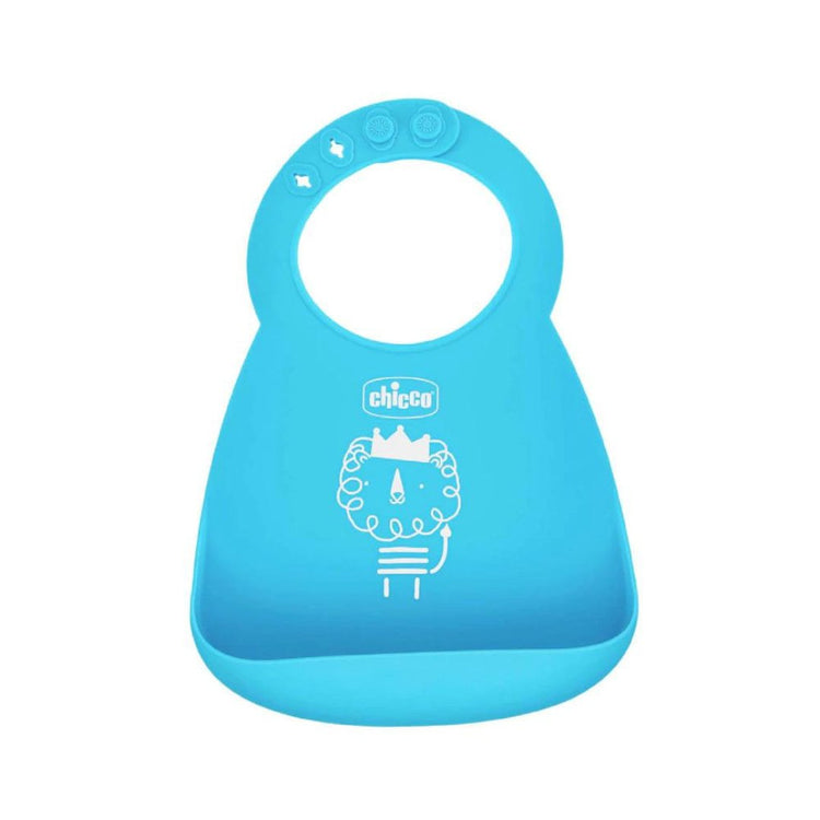 Chicco Easy Roll Silicone Bib With Crumble Catcher (6m+)