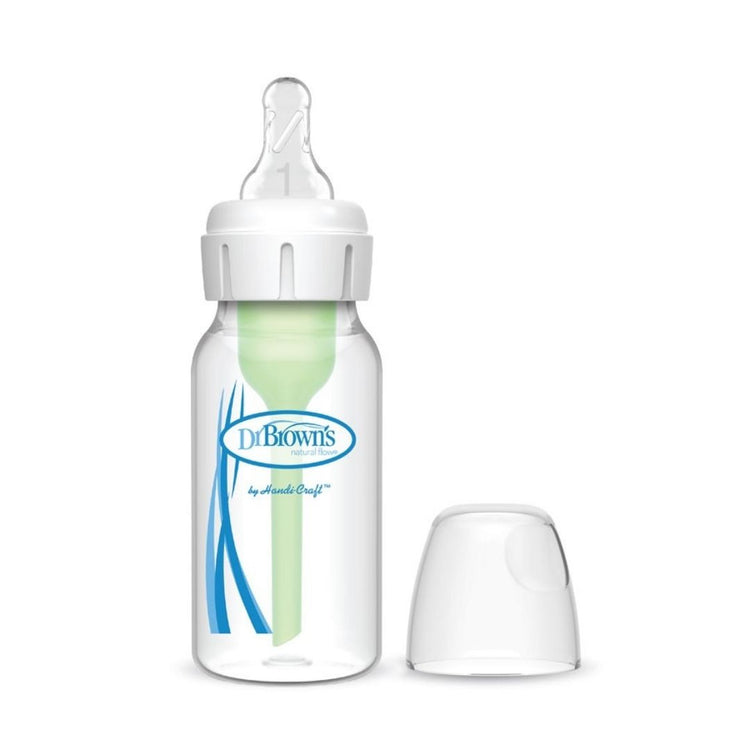 Dr Brown’s Options+ PP Narrow-Neck Bottle with Level 1 Teat (120mL)(1Pc)