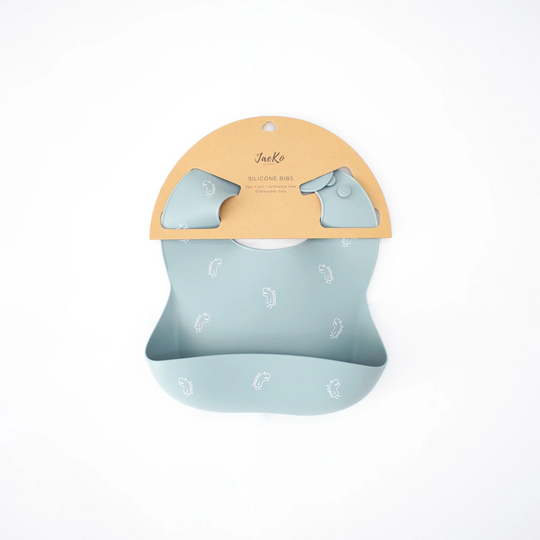Jae Ko Silicone Bibs (Sage Green / Little Dino / Unicorn)