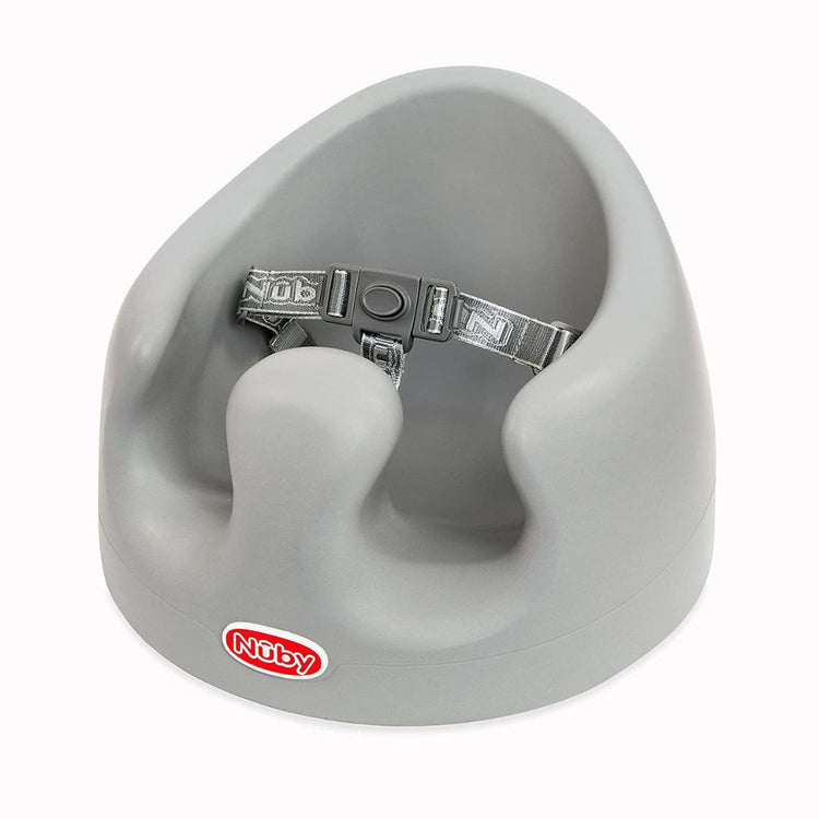 Nuby My Floor Seat with Tray - Grey (4m+)