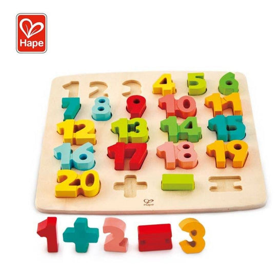 Hape Chunky Number Math Puzzle (3y+)