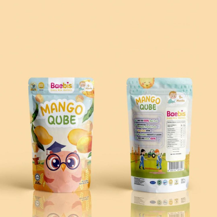 Baebis 100% Natural Fruit Qube (9m+)