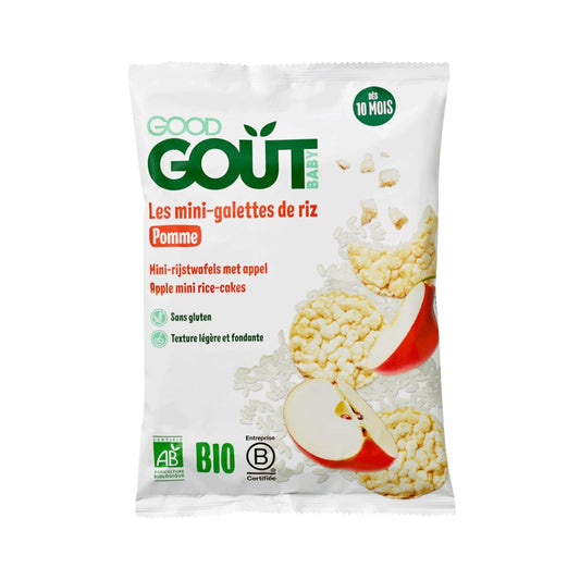 Good Gout Mini Rice Cakes 40g - Apple