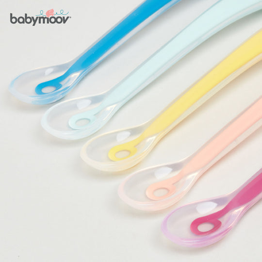Babymoov 1st Age Silicone Baby Spoon (4m+)