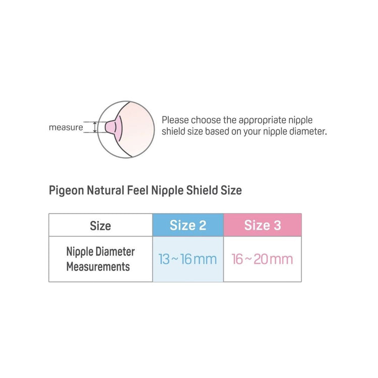 Pigeon Natural Feel Nipple Shield (13mm/17mm)