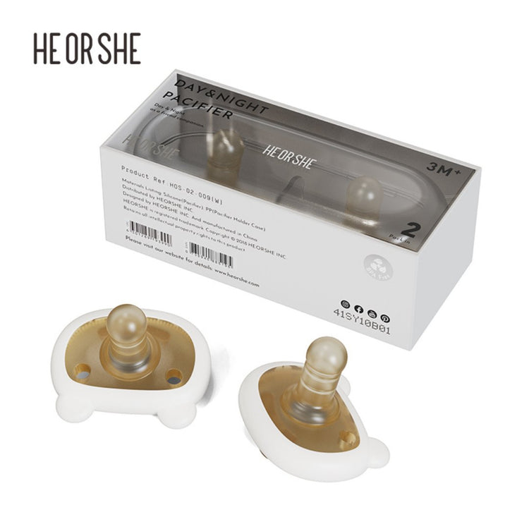 He or She Day & Night Pacifier