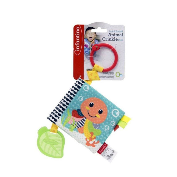 Infantino Animal Crinkle Book