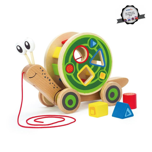 Hape Walk-A-Long Snail (12m+)