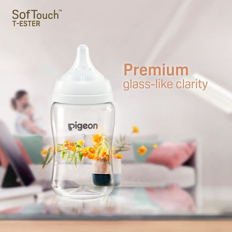 Pigeon Softouch T-Ester Bottle Leaf