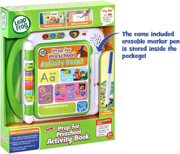 Leapfrog Prep For Preschool Activity Book