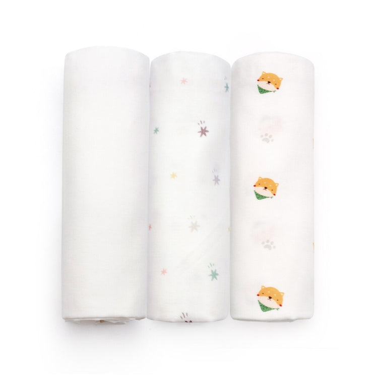 Granny Ben TENCEL™ Muslin Nursing Cloth (3 pcs)