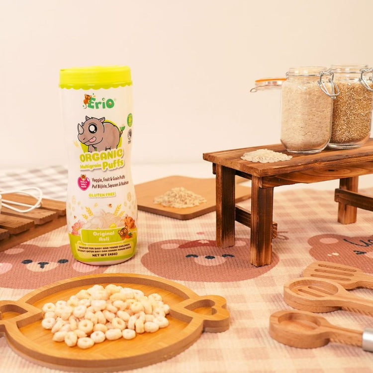 Erio Organic Multigrain Puffs 45g (8m+)