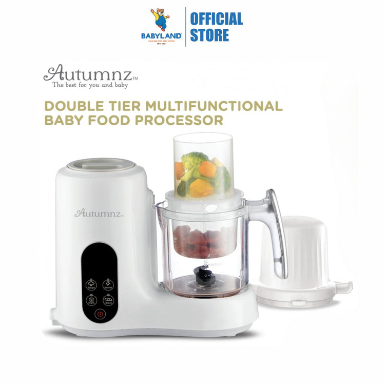 AUTUMNZ Double Tier Multifunctional Baby Food Processor