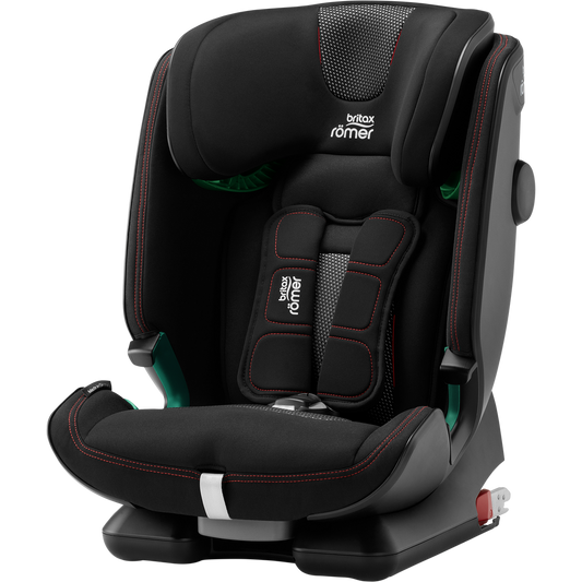 Britax Advansafix i-Size BR Cool Flow Car Seat - Black (15m-12yrs)