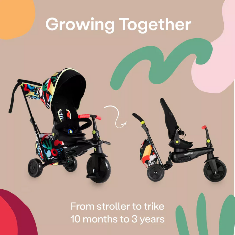 Limited Edition: SmarTrike x Kelly Anna STR7 Stroller Trike (6mths up to approx 3 yrs)