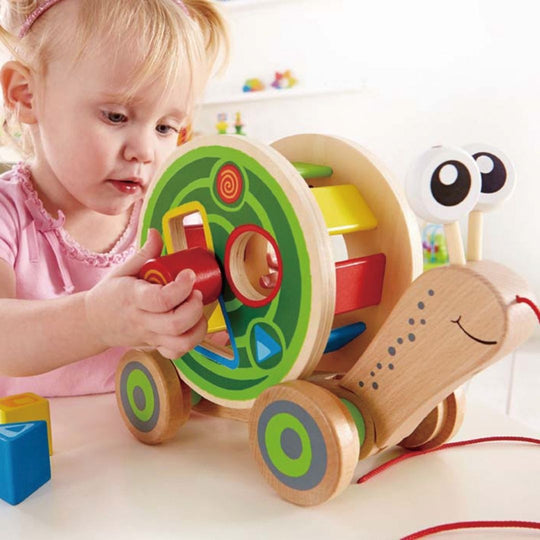 Hape Walk-A-Long Snail (12m+)