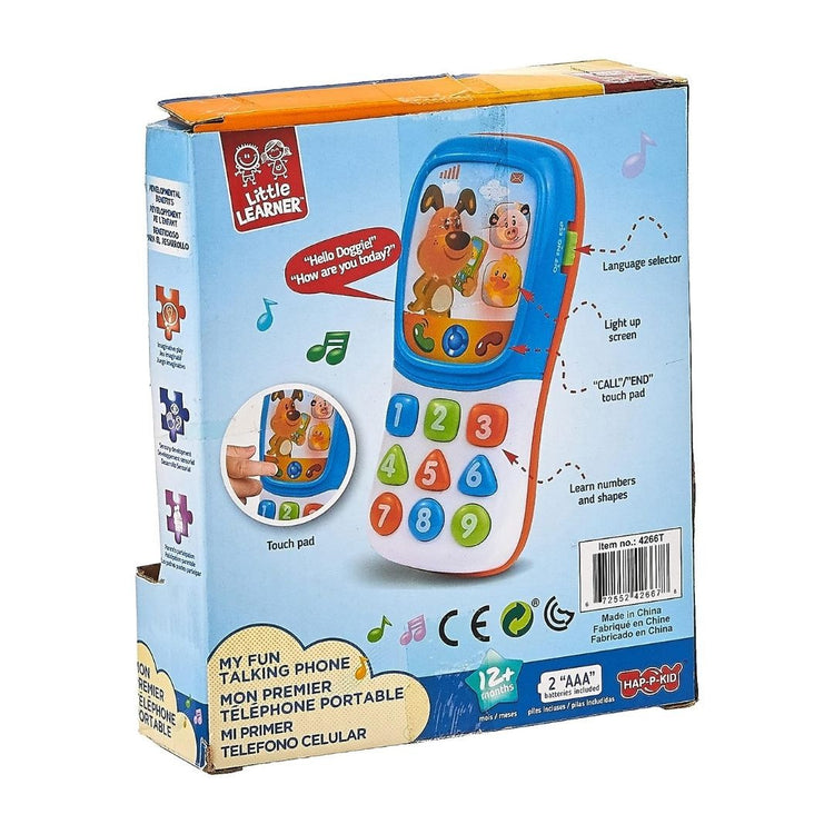 Hap-P-Kid Little Learner My Fun Talking Phone (12m+)