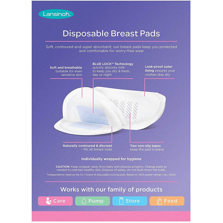 Lansinoh Disposable Nursing Breast Pads (60pcs)