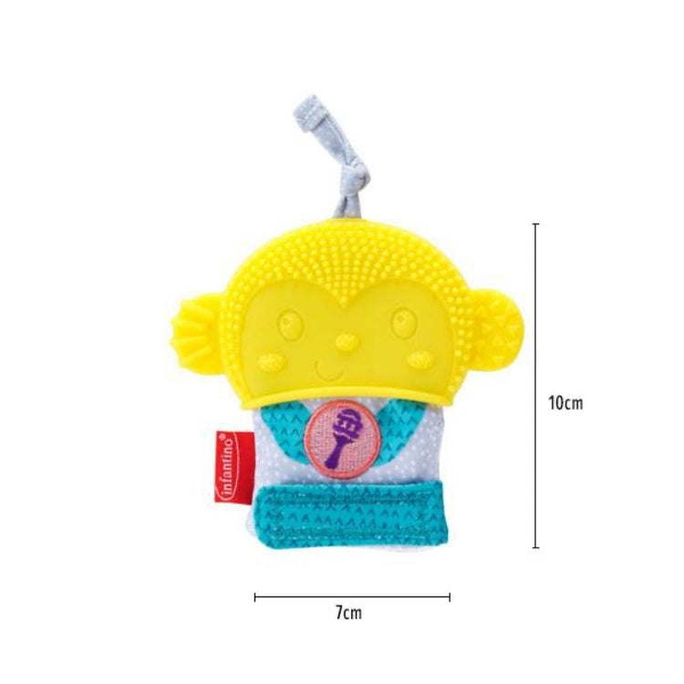 Infantino Rattle & Crinkle Teething Mitten