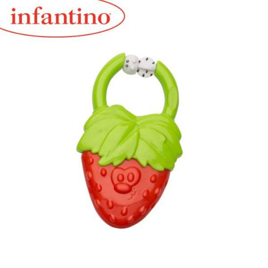 Infantino Vibrating Teether - Strawberry