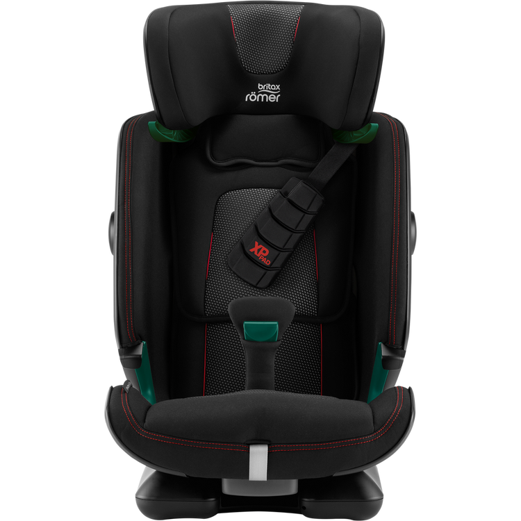 BRITAX Advansafix i-Size BR Cool Flow Car Seat - Black (15 months to 12 years)