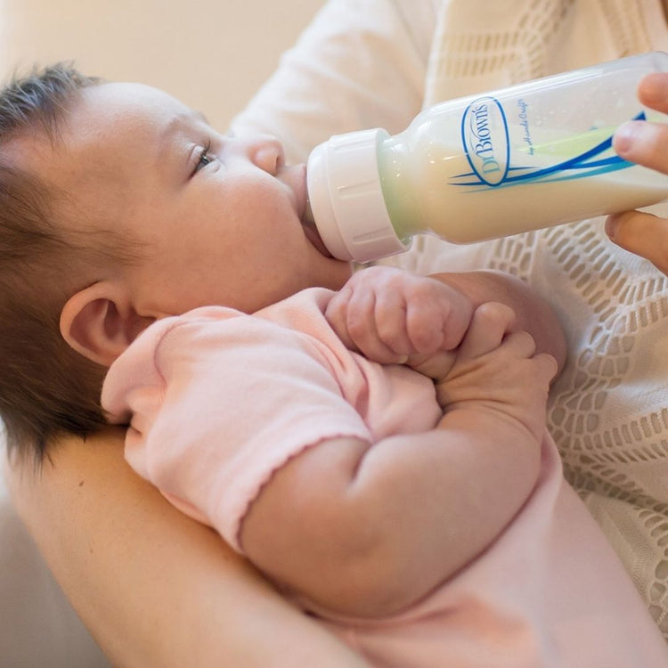 Dr Brown’s Options+ PP Narrow-Neck Bottle with Level 1 Teat (120mL)(1Pc)