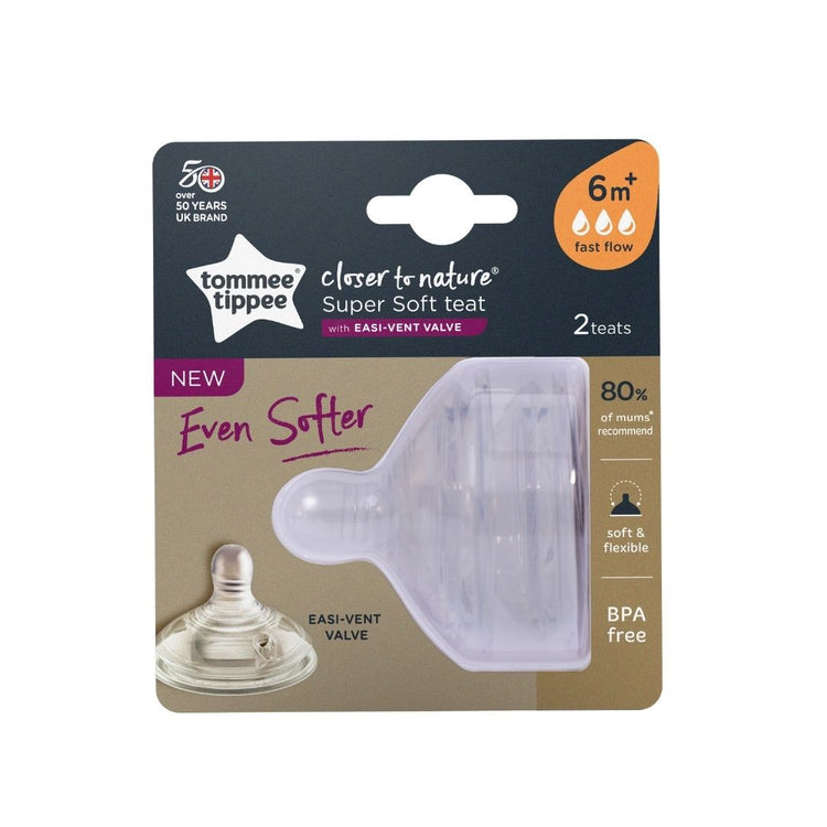 Tommee Tippee Closer to Nature Super Soft Teat