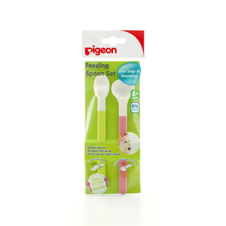 Pigeon Feeding Spoon Set 6m+