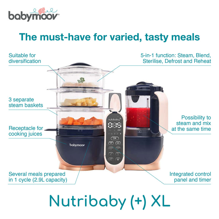 Babymoov Nutribaby (+) XL Baby Food Processor