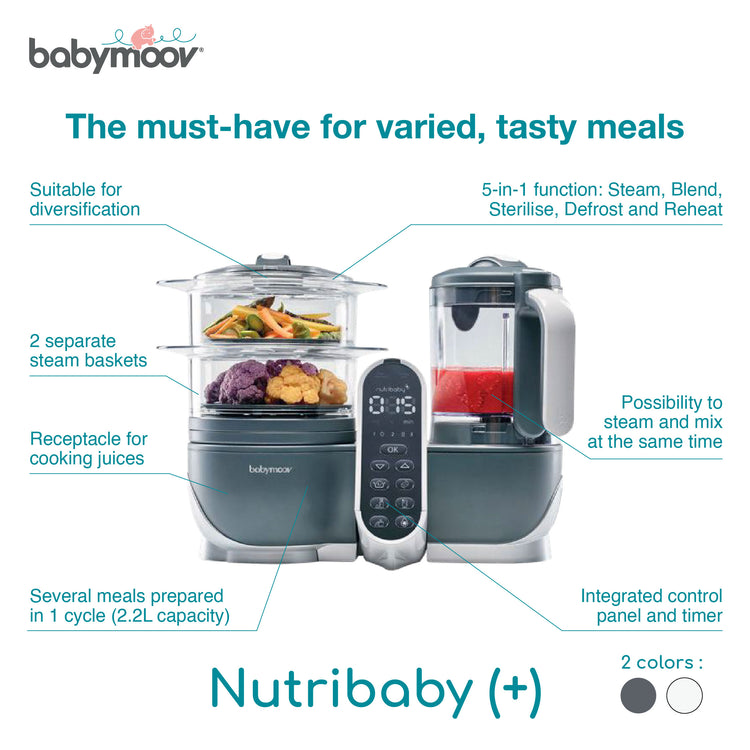 Babymoov Nutribaby+ Baby Food Processor