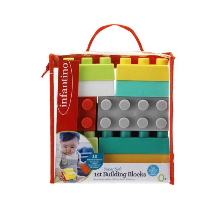 Infantino Super Soft 1st Building Blocks