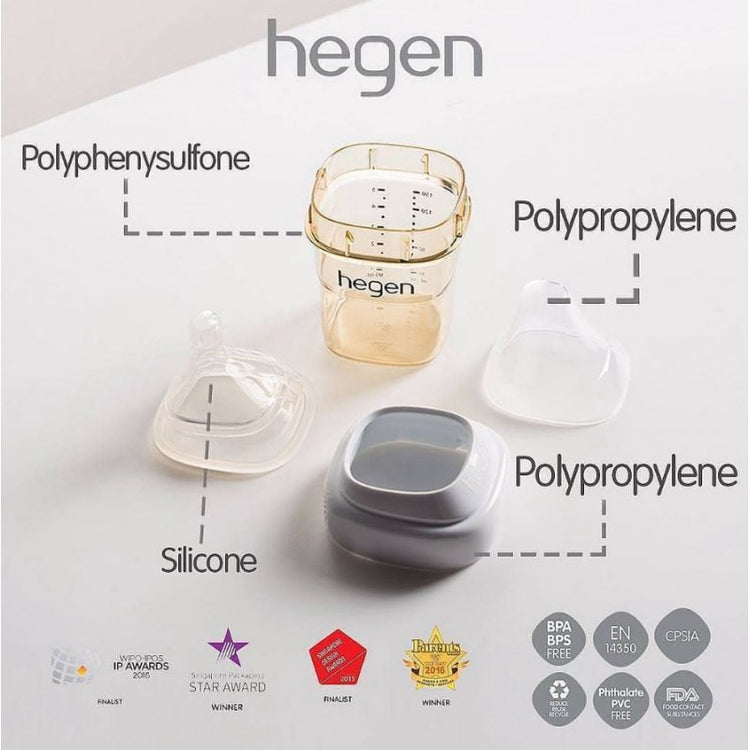 Hegen PCTO Feeding Bottle PPSU (240 ml/8 oz)